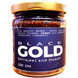 Black Gold - Shilajeet and Muesli Black Gold - Shilajeet and Muesli