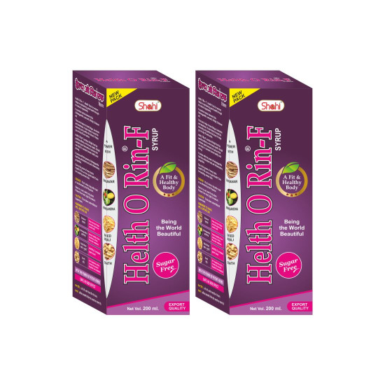 Helth O Rin-F Syrup 200ml for women (Pack of 2)