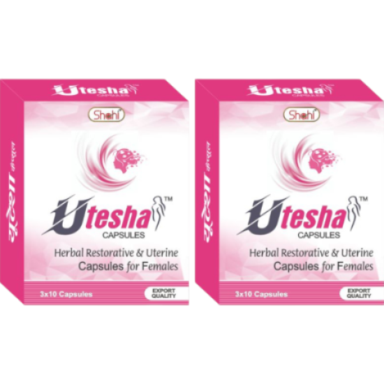 Utesha Capsules 3x10cap. for women (Pack of 2)