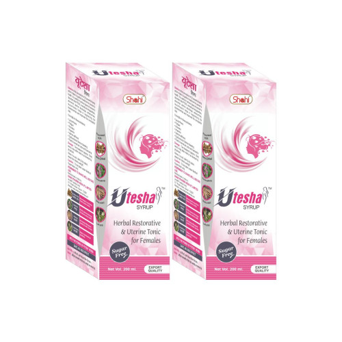 Utesha Syrup 200ml For women (Pack of 2)