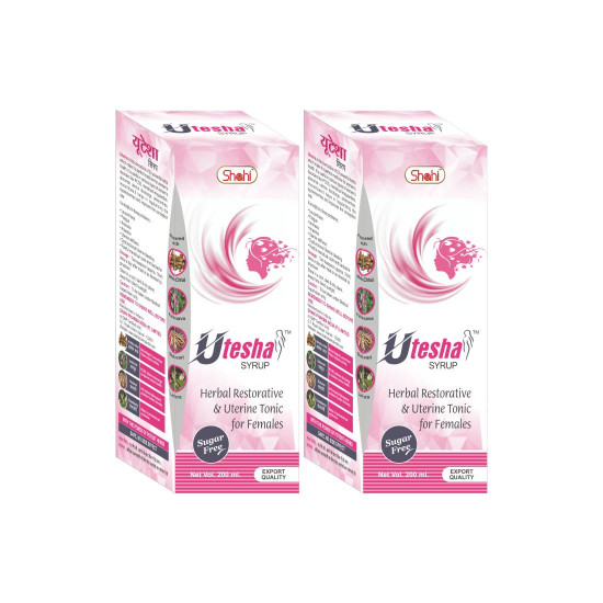 Utesha Syrup 200ml For women (Pack of 2)