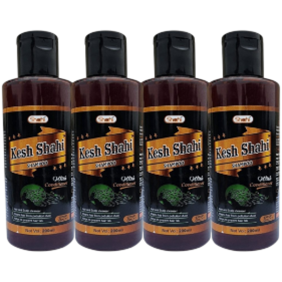 Kesh Shahi Hair Shampoo 200 ml (Pack of 4)