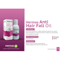 Hermas Anti Hair Fall Oil Hermas Anti Hair Fall Oil