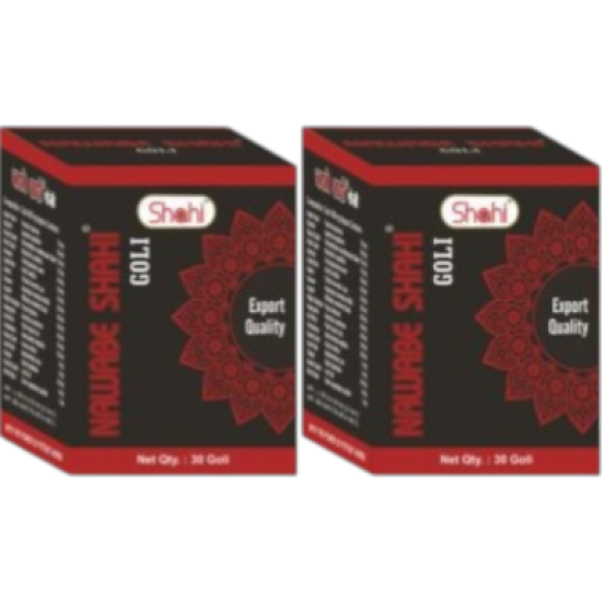 Nawabe Shahi Goli 30Pills for Men (Pack of 2)