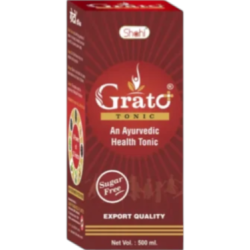 Grato Tonic 500ml – Ayurvedic Health Tonic for Vitality and Wellness Grato Tonic 500ml – Ayurvedic Health Tonic for Vitality and Wellness