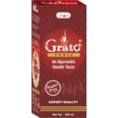 Grato Tonic 500ml – Ayurvedic Health Tonic for Vitality and Wellness
