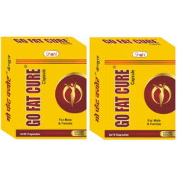 Go Fat Cure Capsules 3x10cap. For Weight Management (Pack of 2) Go Fat Cure Capsules 3x10cap. For Weight Management (Pack of 2)