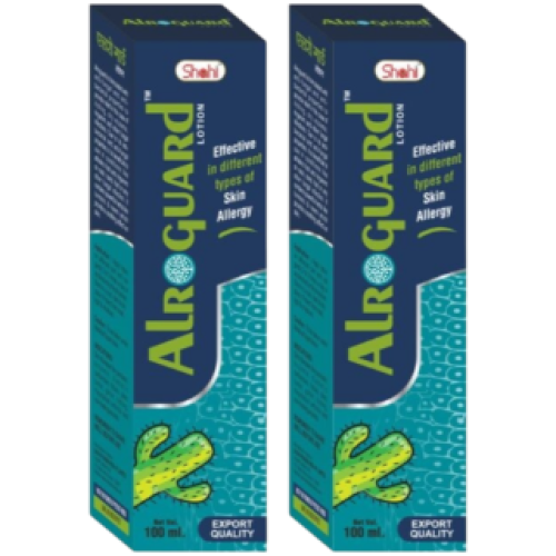 Alroguard Lotion 100ml for Dry Skin, Skin Allergy, Dry Eczema, Itching, Ringworm & Fungal Infections