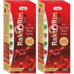 Raktorin Syrup – Herbal Blood Purifier with 13 Ayurvedic Ingredients (Pack of 2)