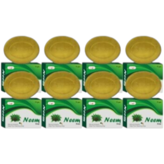 Shahi Neem Soap with Glycerine 75gm (Pack of 8)