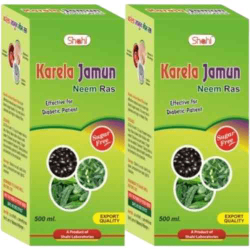 Karela Jamun Neem Ras 500ml (Pack of 2) Karela Jamun Neem Ras 500ml (Pack of 2)