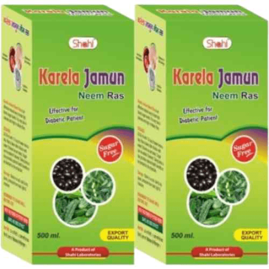 Karela Jamun Neem Ras 500ml (Pack of 2)