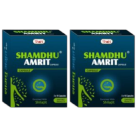 Shamdhu Amrit Capsules 3x10cap. (Pack of 2)