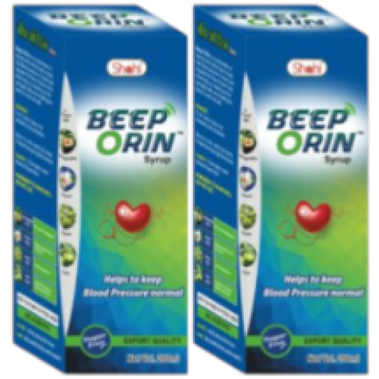Beep O Rin Syrup 200ml to Keep BP in Check (Pack of 2)