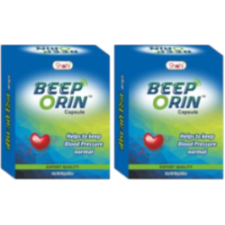 Beep O Rin Capsules 3×10 Cap. to Keep BP in Check (Pack of 2) Beep O Rin Capsules 3×10 Cap. to Keep BP in Check (Pack of 2)