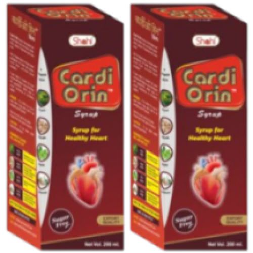 Cardi O Rin Syrup – A Natural Heart Tonic for Cardiovascular Health 200ml (Pack of 2)
