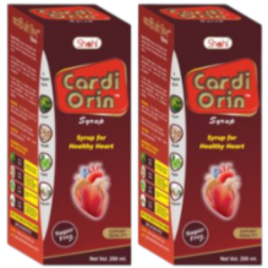 Cardi O Rin Syrup – A Natural Heart Tonic for Cardiovascular Health 200ml (Pack of 2)