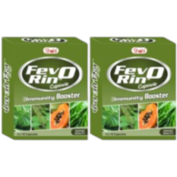 Fev O Rin Capsules 3×10 cap. for Viral Fever (Pack of 2) Fev O Rin Capsules 3×10 cap. for Viral Fever (Pack of 2)
